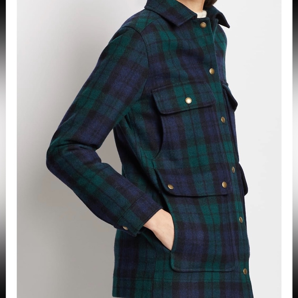 Pendleton NWT Wool Classic Tartan Traditional Women’s Equestrian Chore Coat XL - Picture 16 of 16
